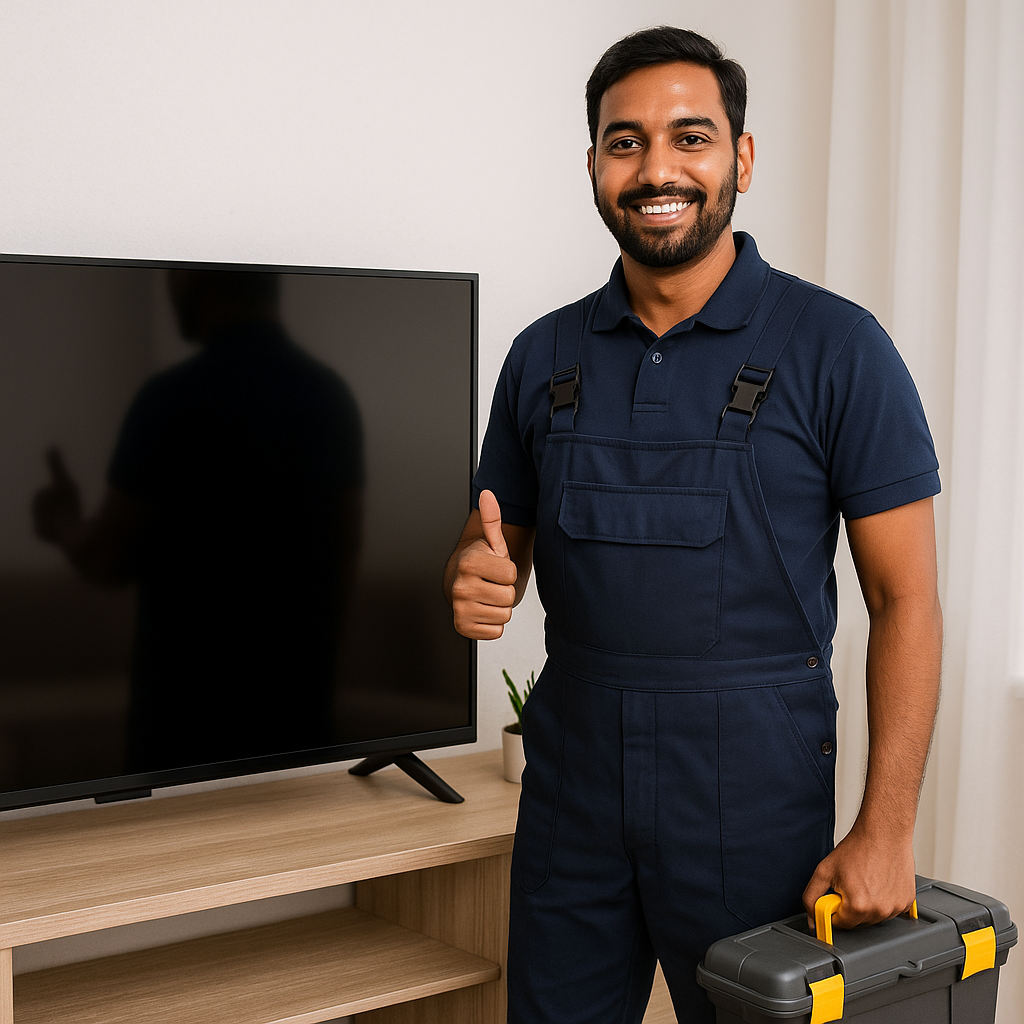 same day tv service in vizag