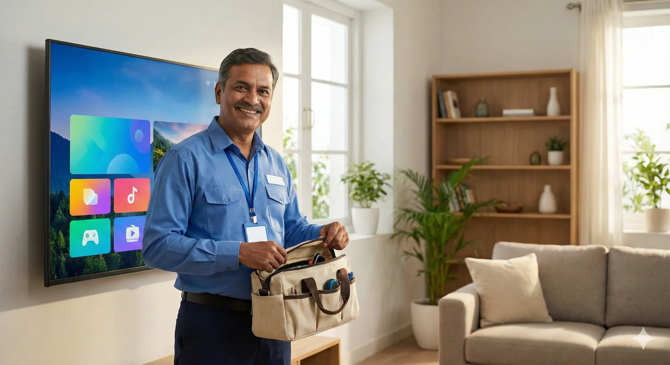 MI TV repair specialists in Vizag for Smart TV, Android TV and Google TV problems