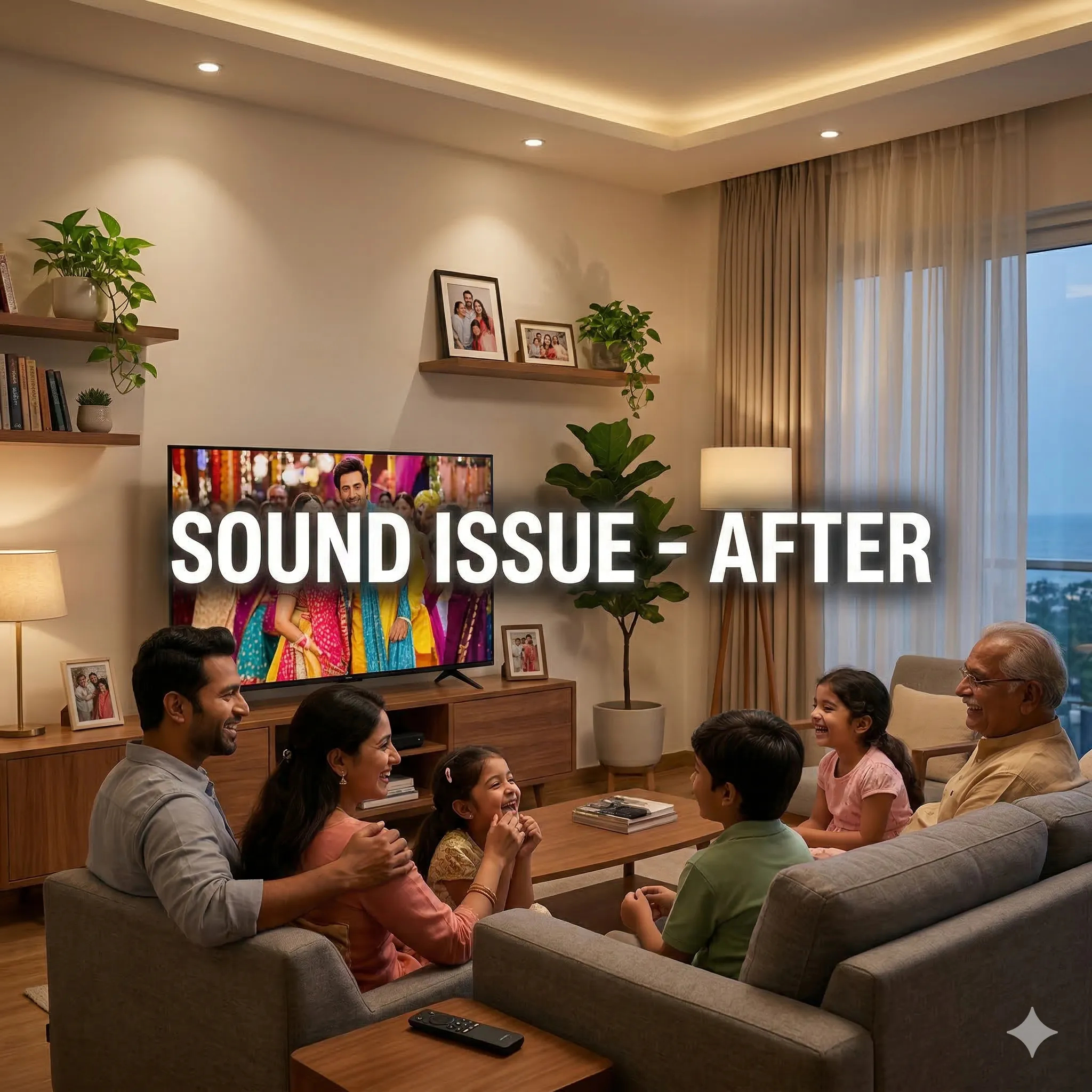 Happy customer after OnePlus TV repair service in Vizag