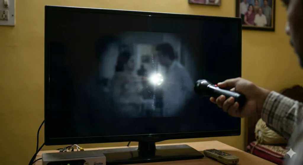 TV backlight issue no picture Vizag