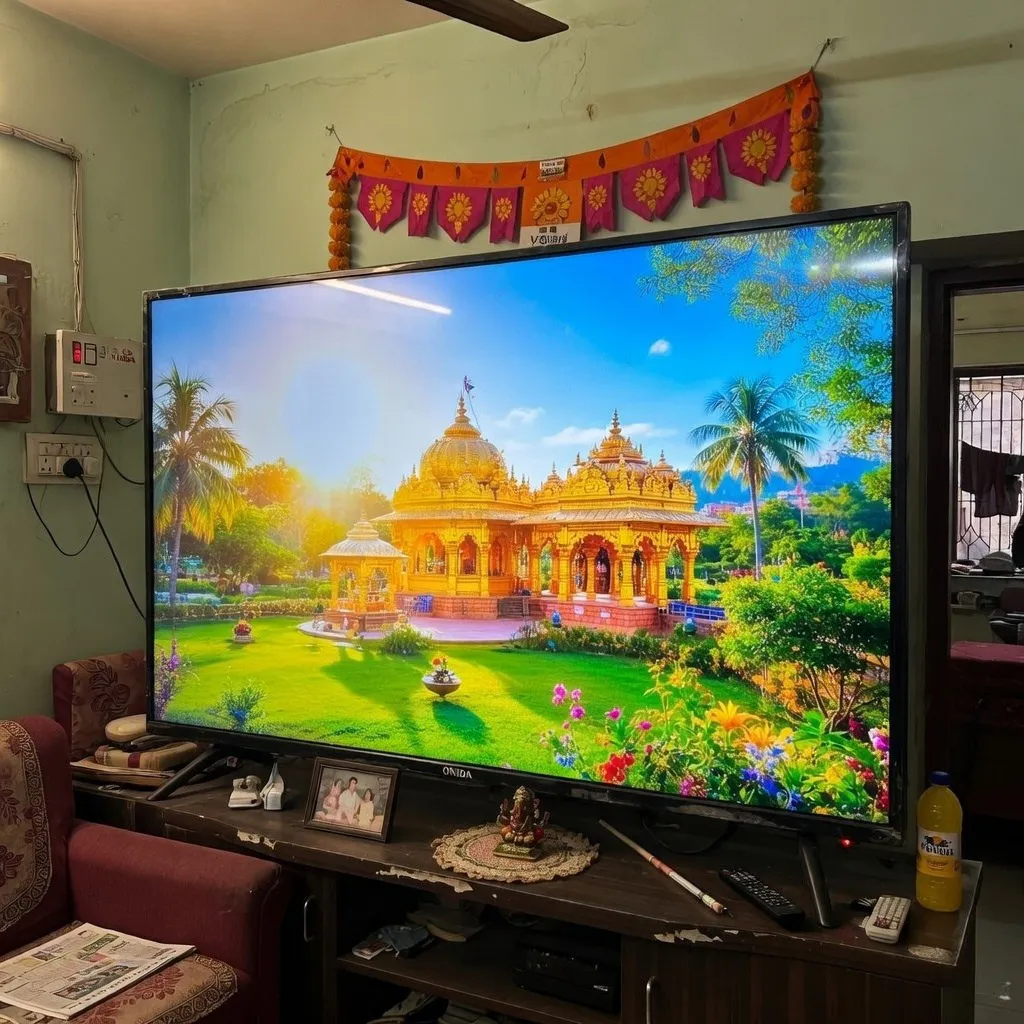 TV display fixed after repair in Vizag