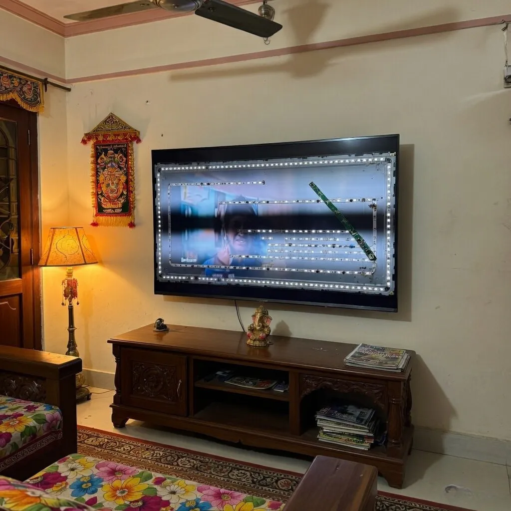 TV board repair for flickering issue in Vizag