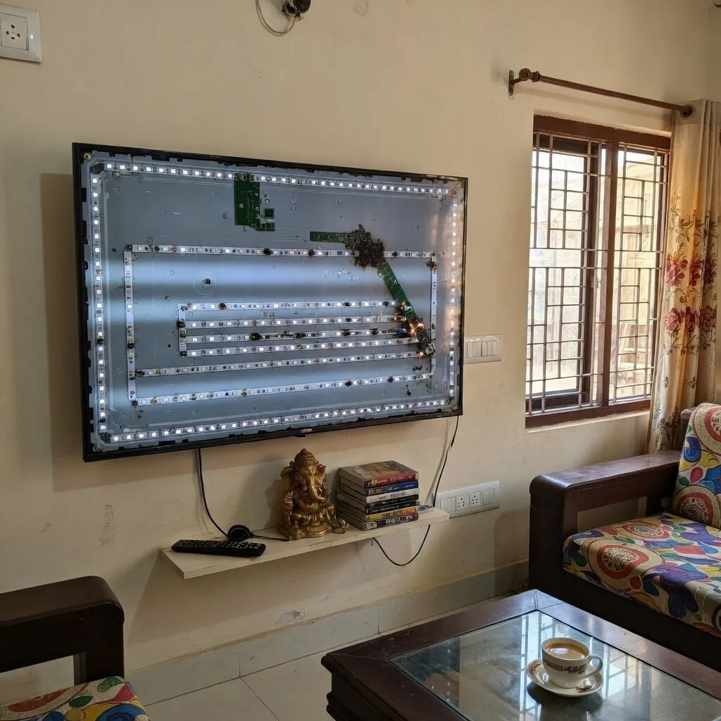 TV brightness and dimming issue repair Vizag