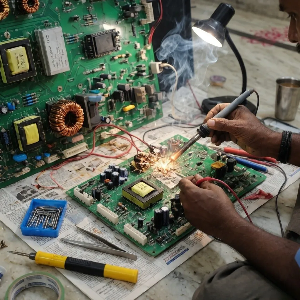TV power board repair Vizag