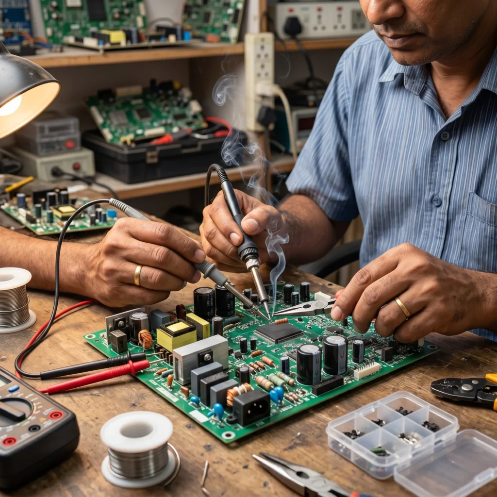 TV power board repair technician Vizag