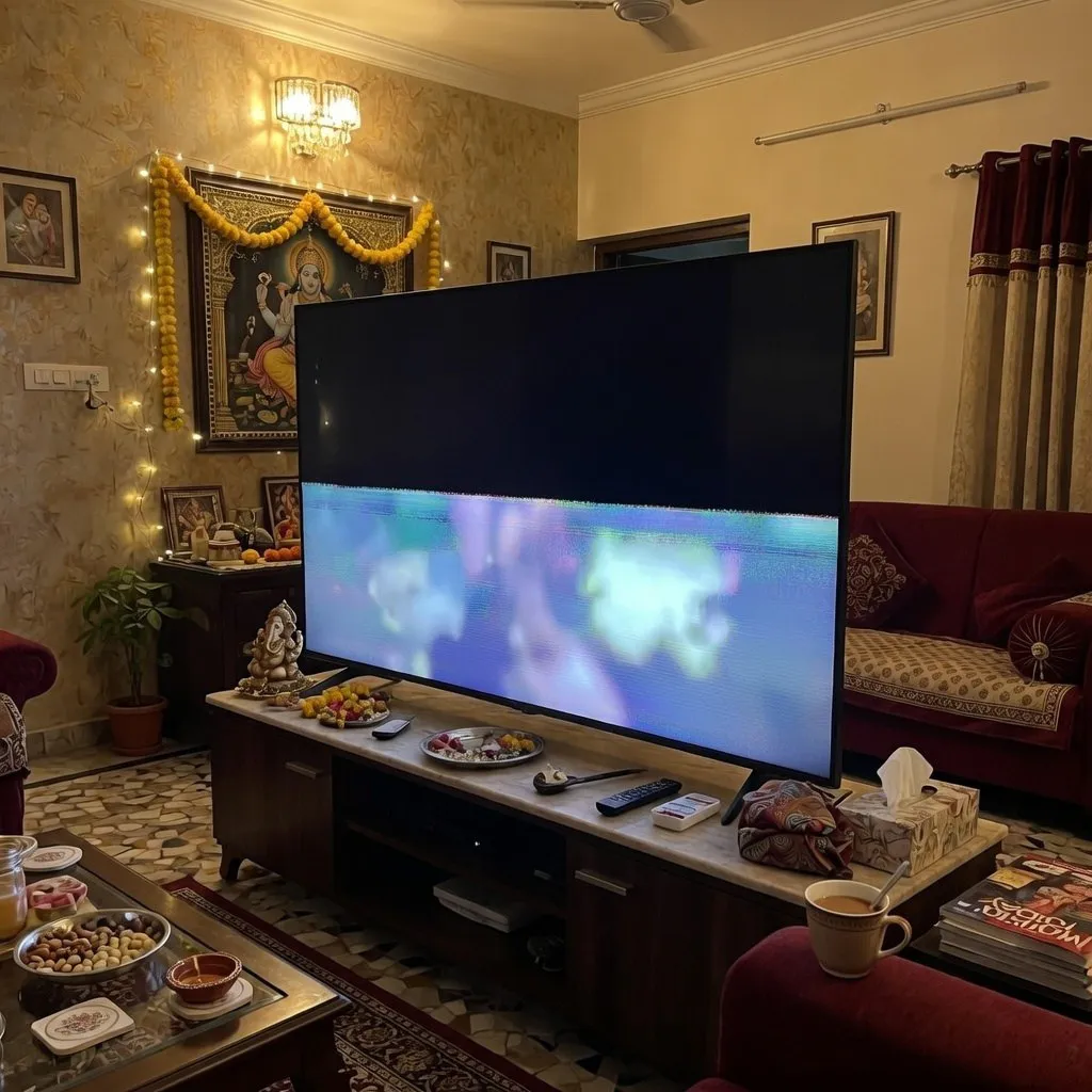 TV flashing and dimming issue in Vizag