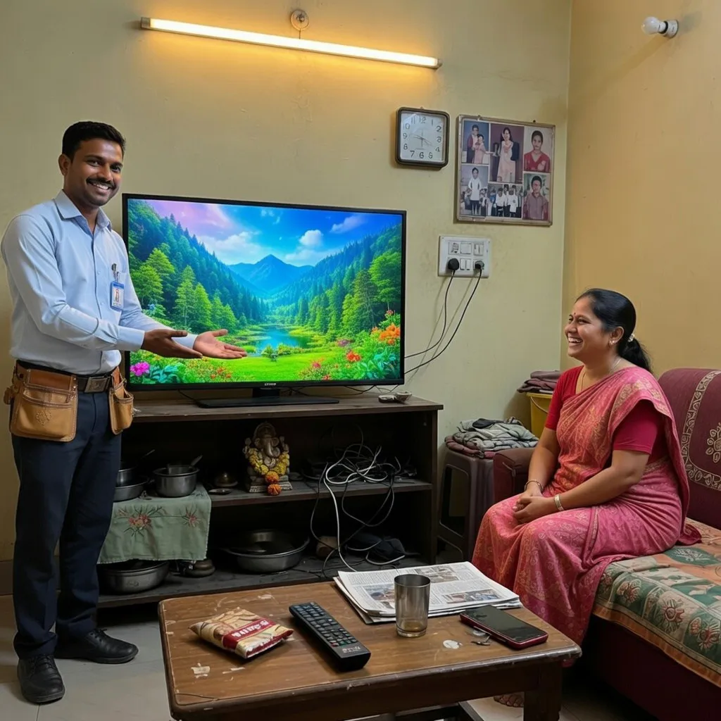 TV fixed and working Vizag