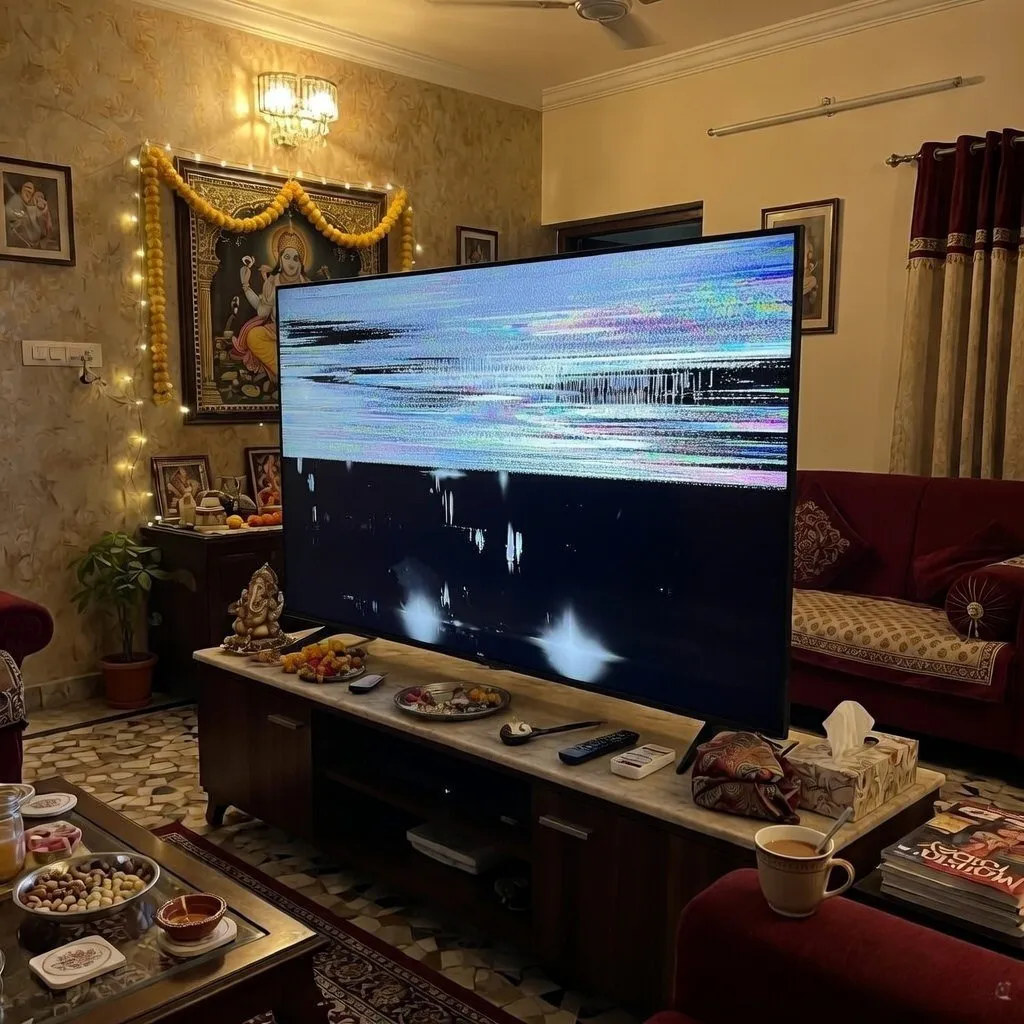 TV unstable display and lines issue in Vizag