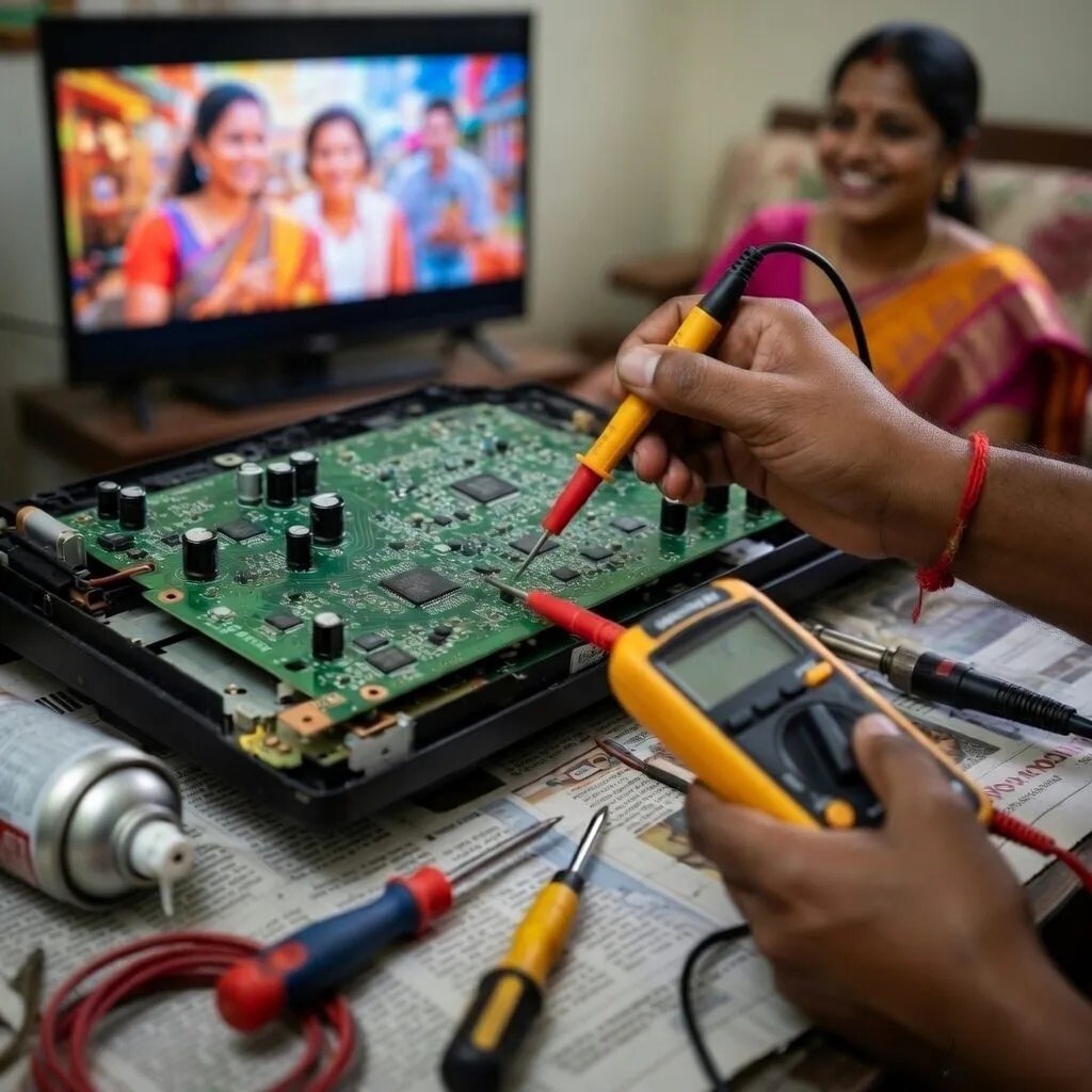 TV working after repair Vizag