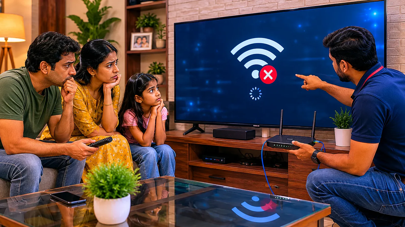 TV Not Connecting to WiFi in Vizag