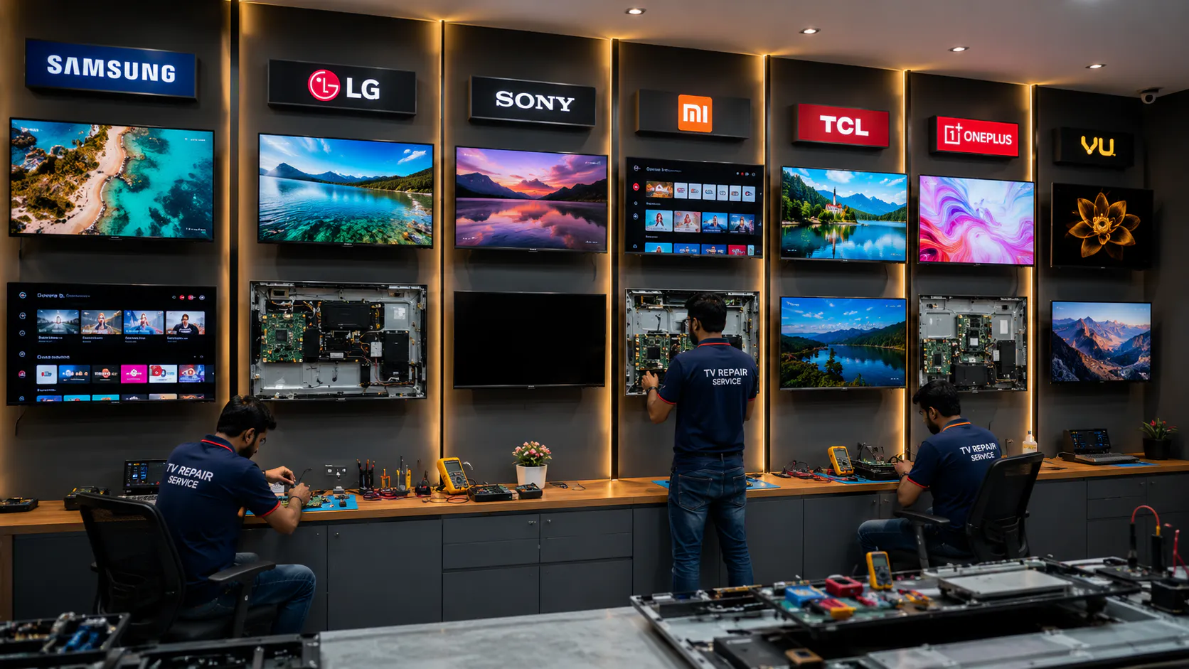 TV Panel Replacement Brands We Support in Vizag