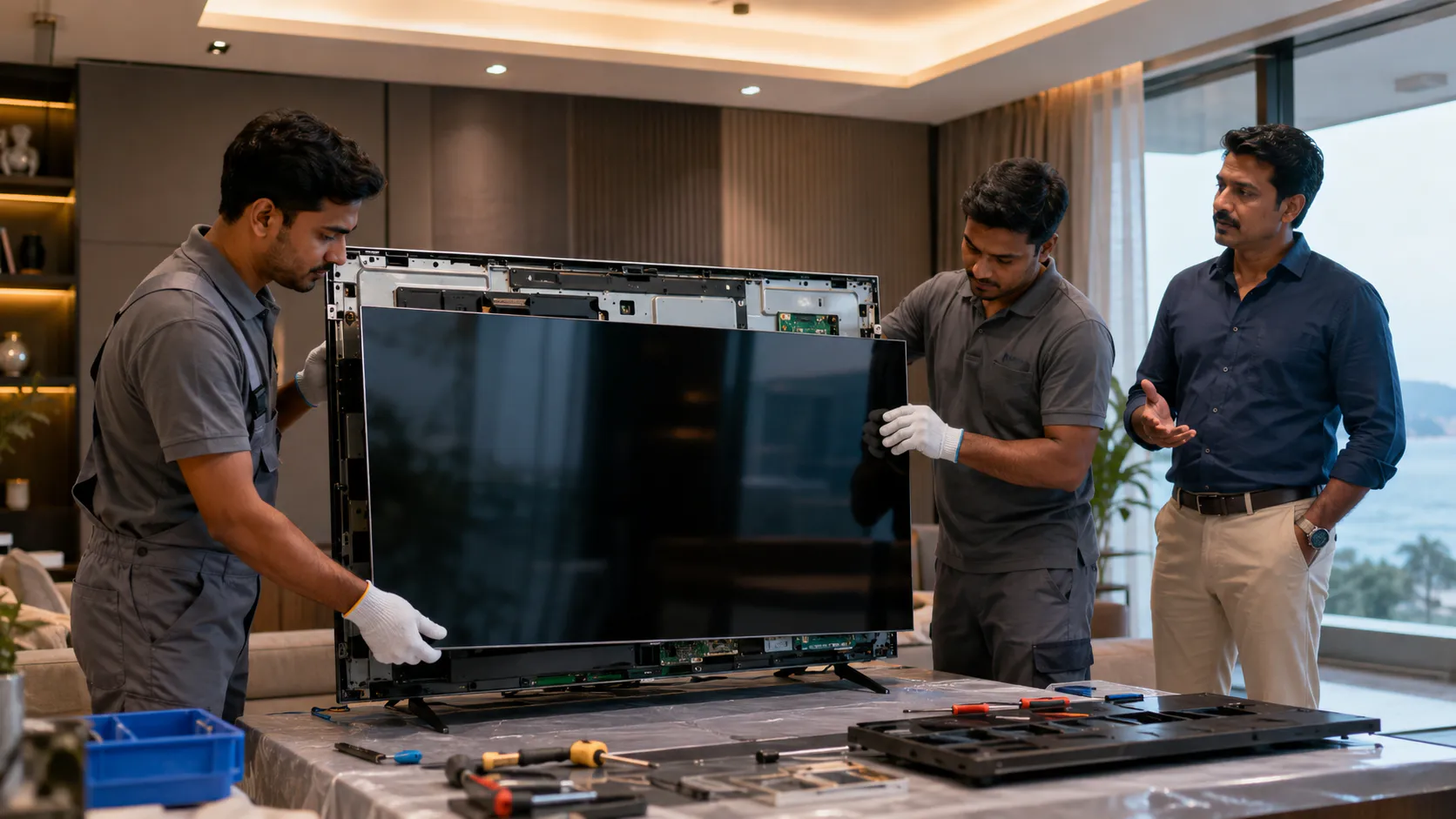 TV Panel Replacement Service in Vizag
