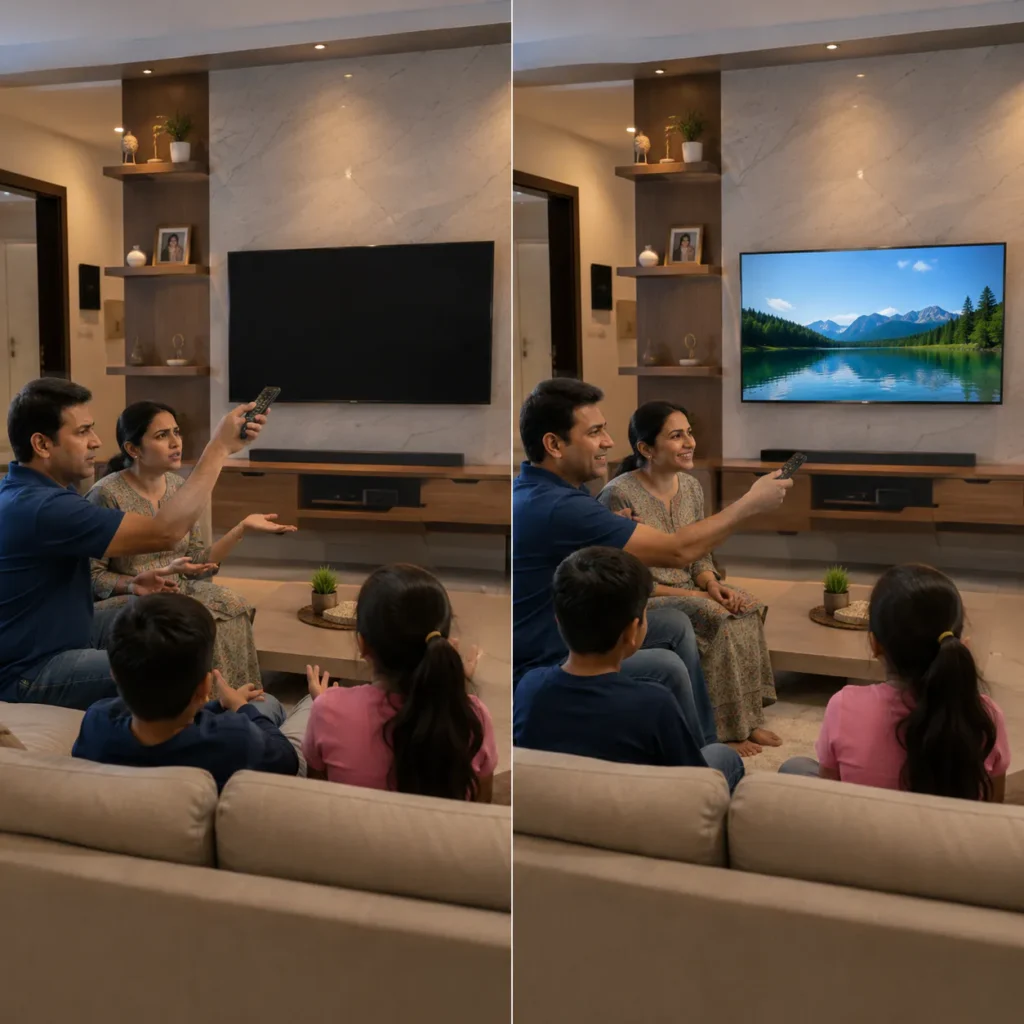 Smart TV remote issue repair Vizag