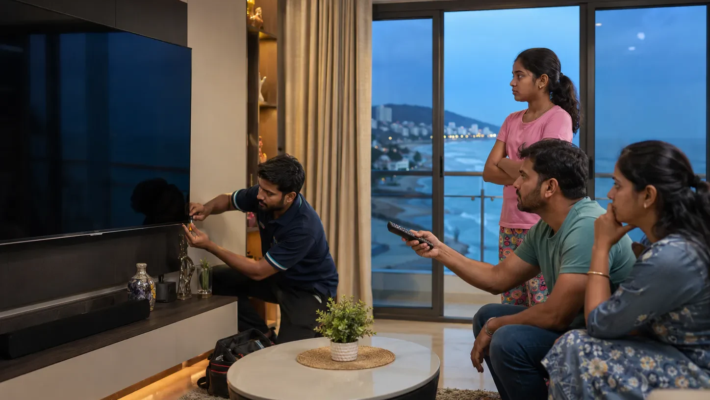 TV Remote Sensor Repair Vizag remote not working fix