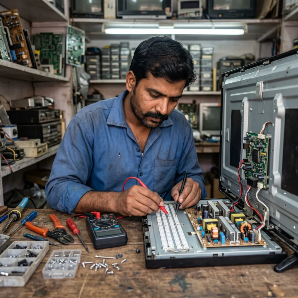 TV backlight repair Vizag technician 1