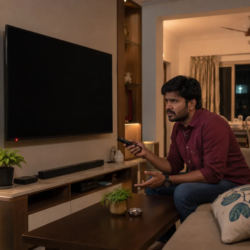 TV no picture but power on Vizag