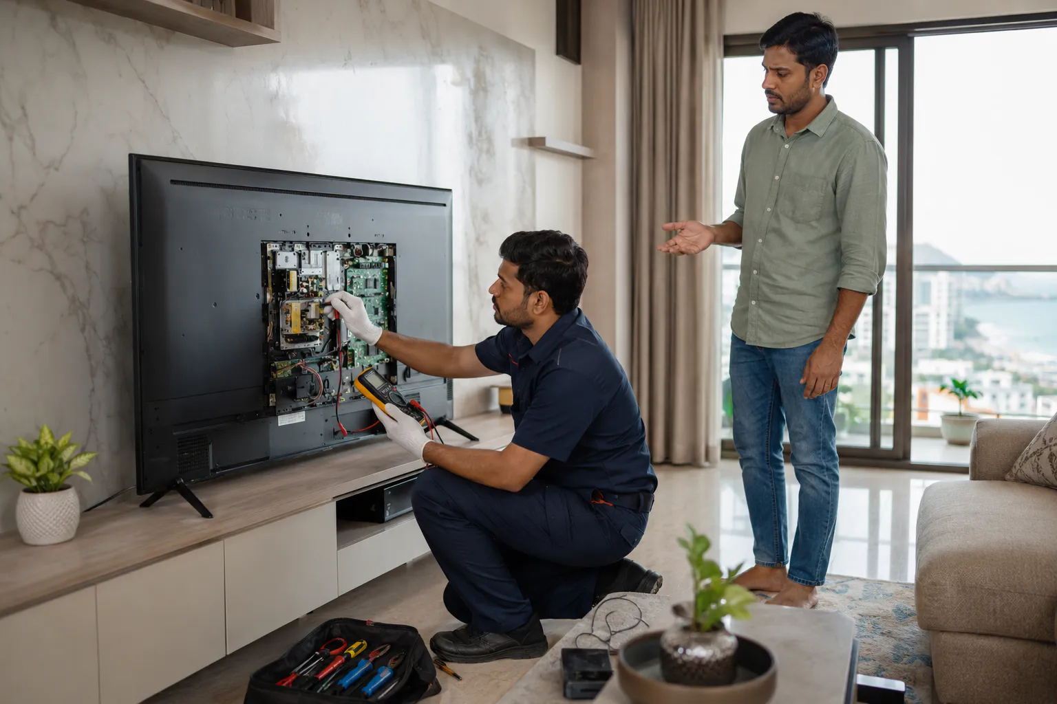 Why Choose LED TV Repair Vizag Technician