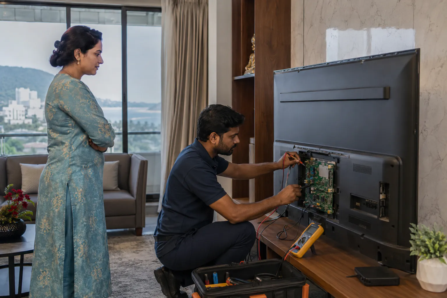 Why Choose Smart TV Repair Vizag Technician