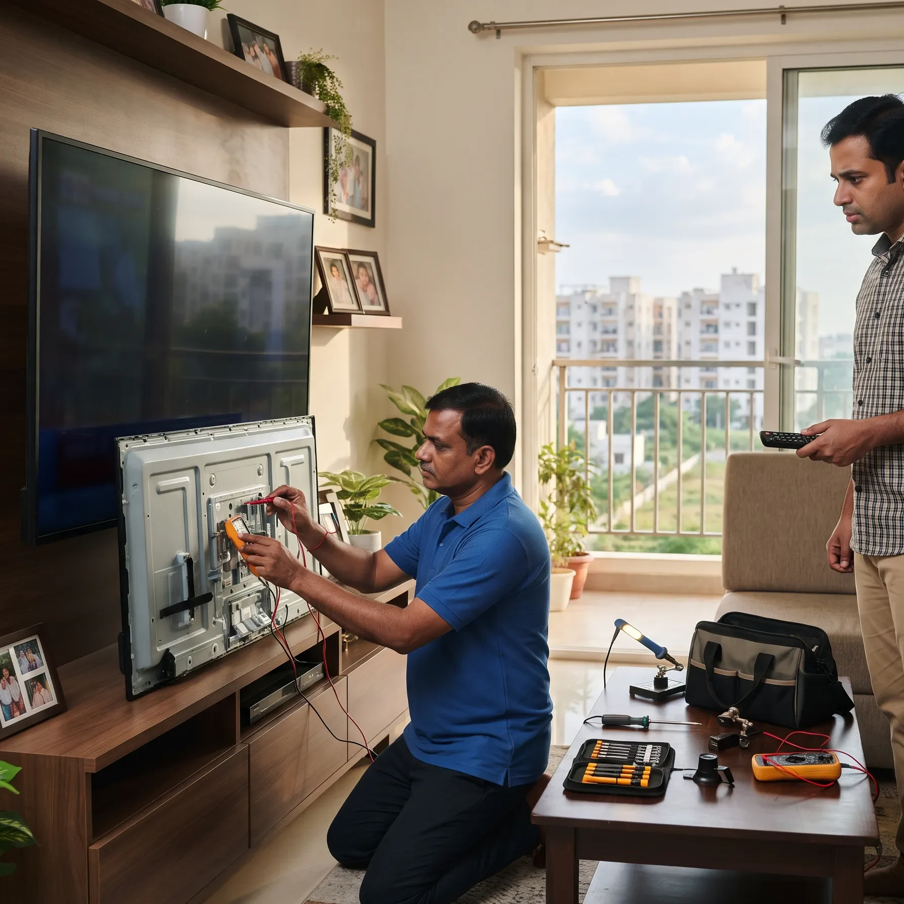 TV power board repair in Madhurawada Vizag